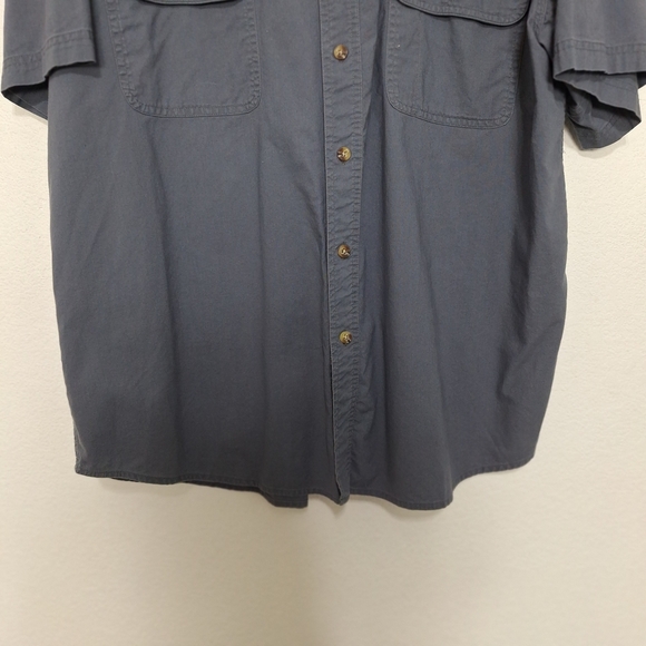 C.E. Schmidt Workwear Men's Outdoor Short Sleeve Button Down Shirt Size XL - Picture 3 of 11